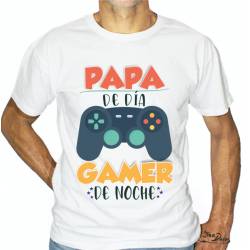 Camiseta papa, gamer