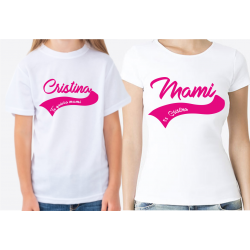 Camisetas madre e hija mami