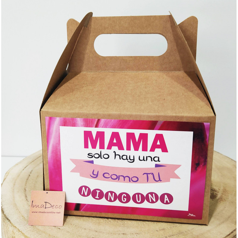 caja personalizada para mama