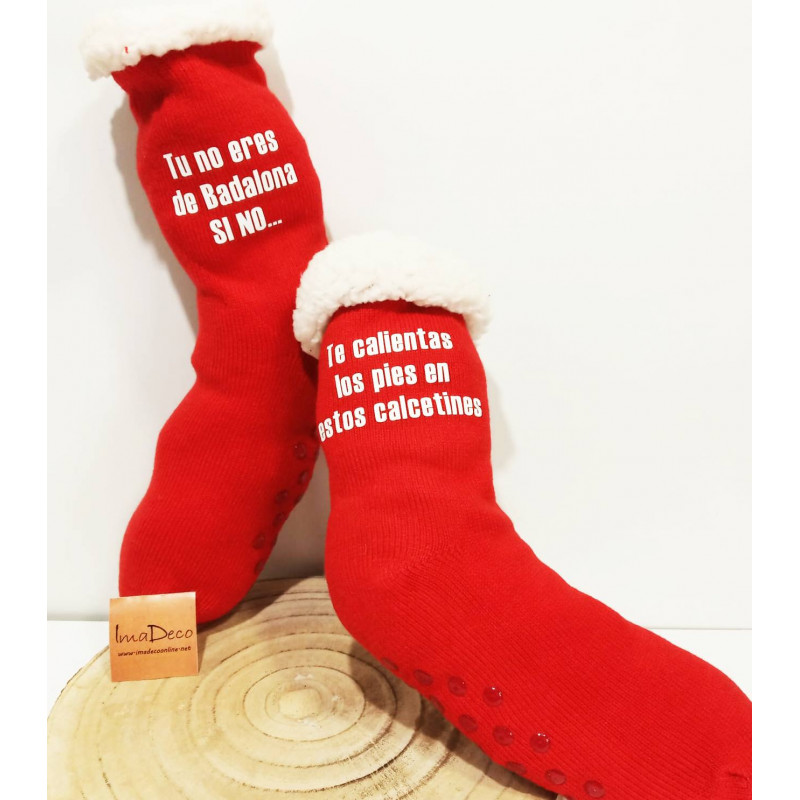 Ya moverse Arriba calcetines personalizados regalo badalona