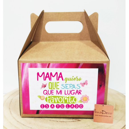 caja personalizada para mama