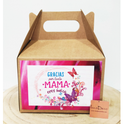 caja personalizada regalo mama