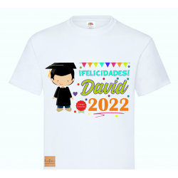 Camiseta graduación personalizada