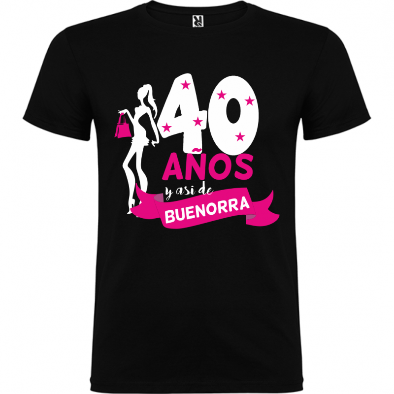 Camiseta 40 cumpleaños