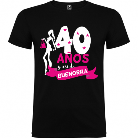 Camiseta 40 cumpleaños