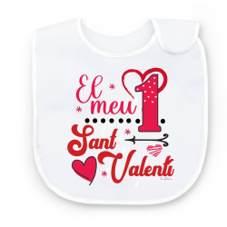Babero San Valentín